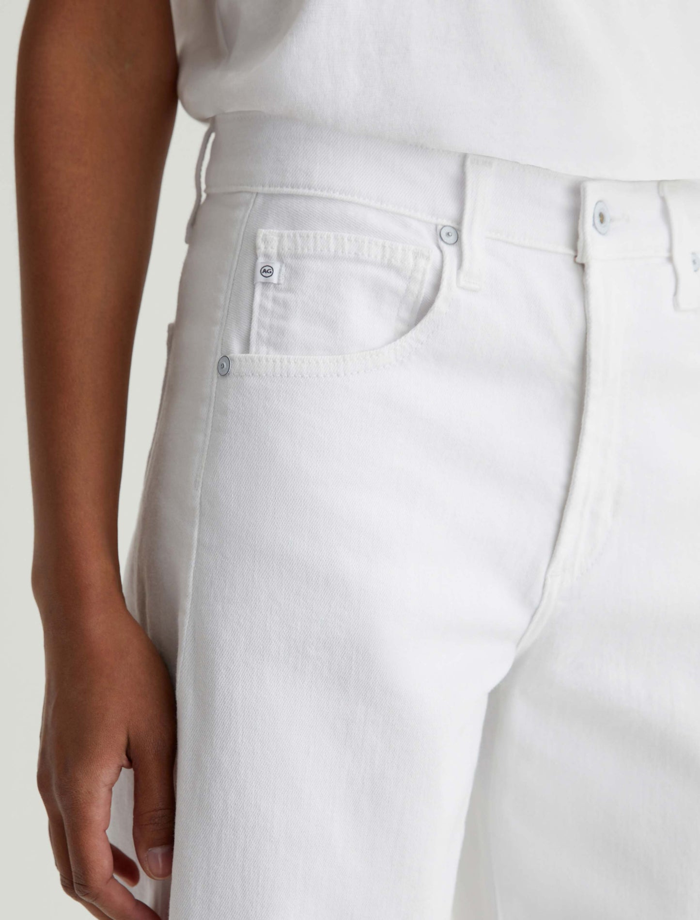 Hattie Crop-Gallery White