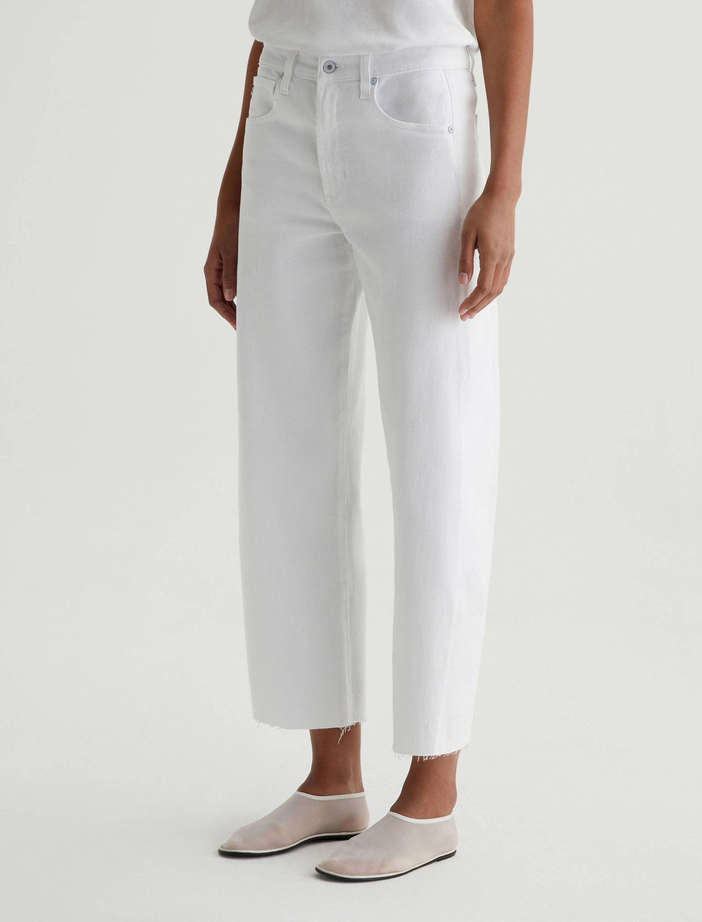 Hattie Crop-Gallery White