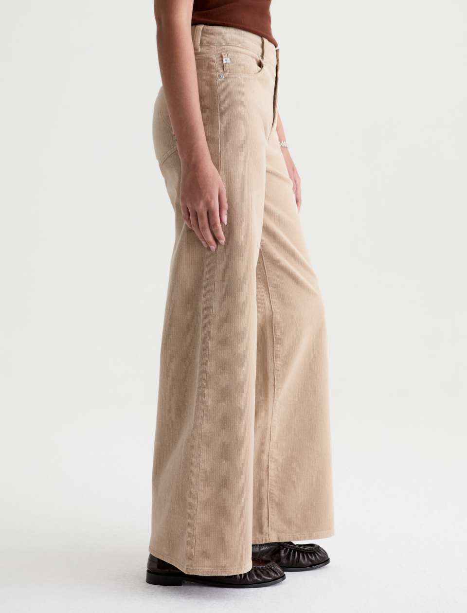 Saige Wide Leg-Studio Tan