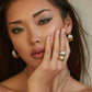 Cosmic XL Dome Ring Size 7