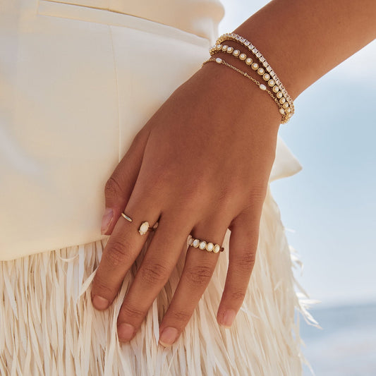 Tennis Bracelet Pearl