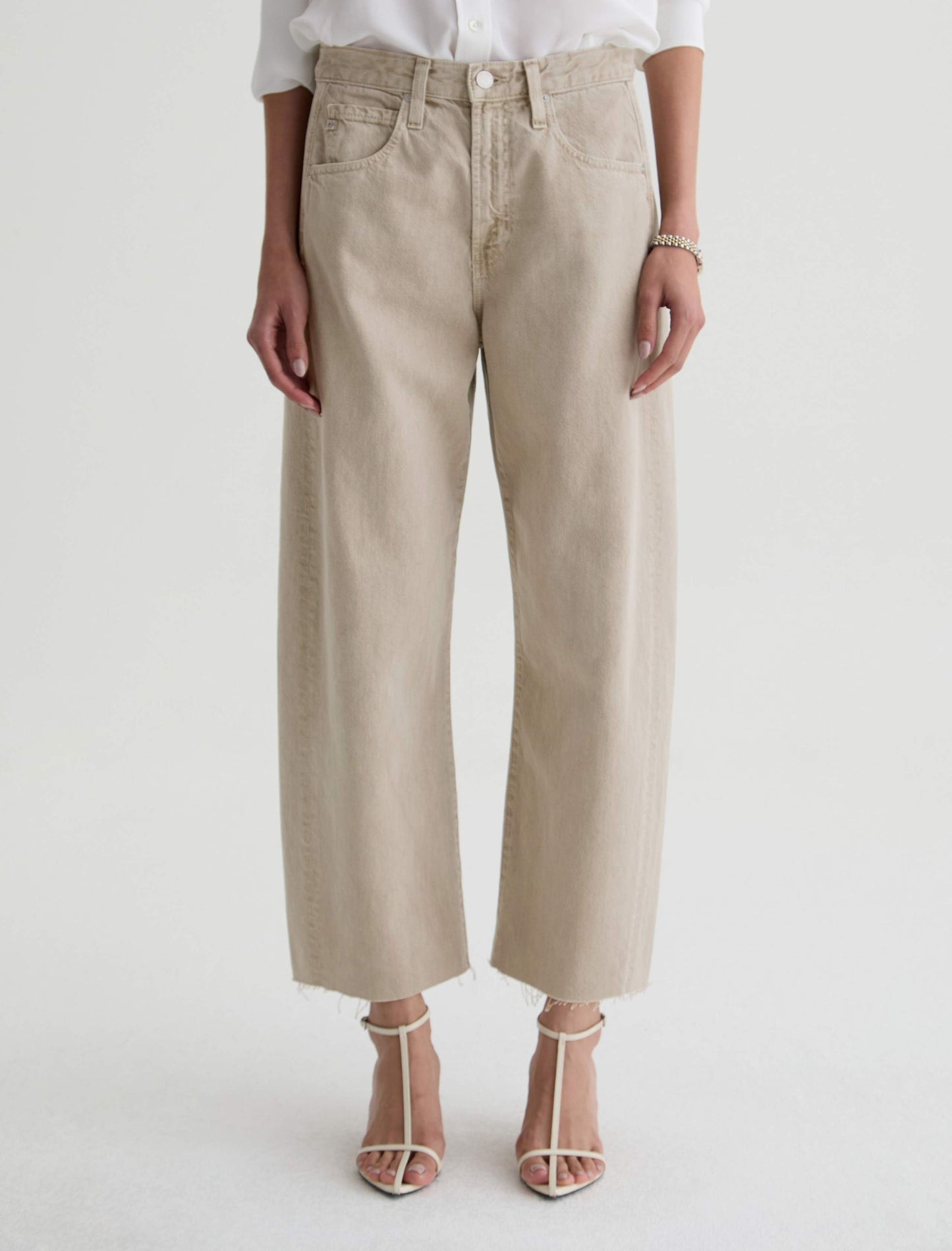 Hattie Crop-Sulfer Light Taupe