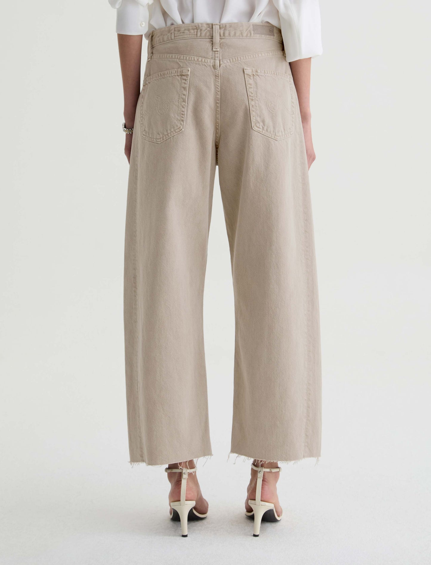 Hattie Crop-Sulfer Light Taupe