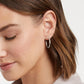 Silver-Fleur-di-Lis 2 in 1 earring