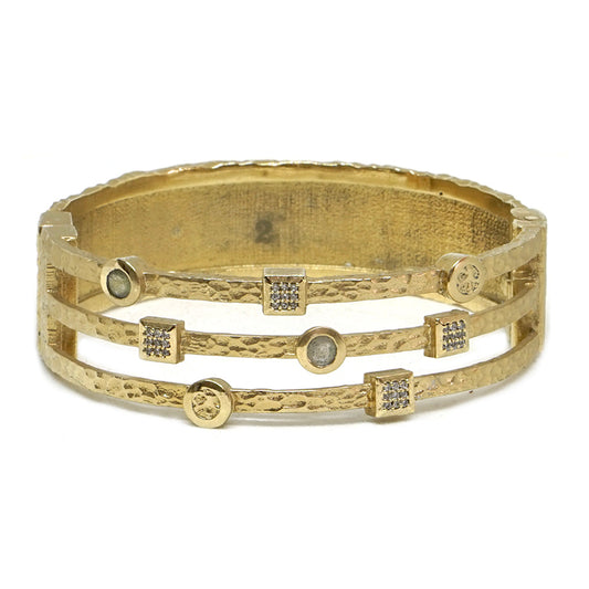 GOLD DANUBE BANGLE