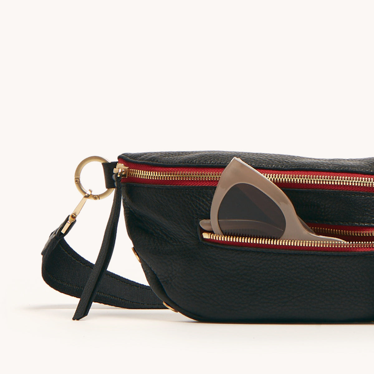 Charles Crossbody Med-Black BG-R Zip