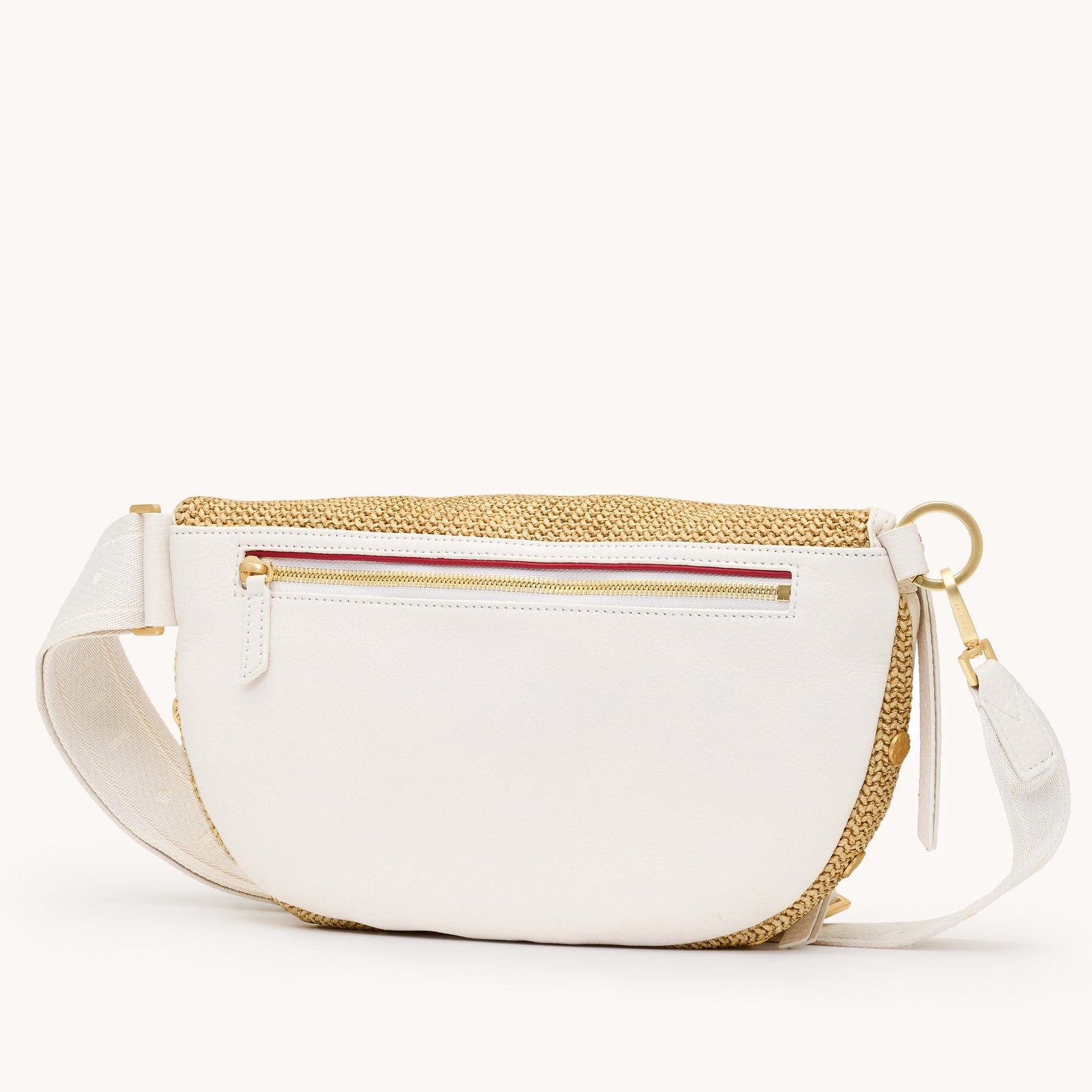 Charles Crossbody LRG-Calla Lilly Raffia – Grapevine