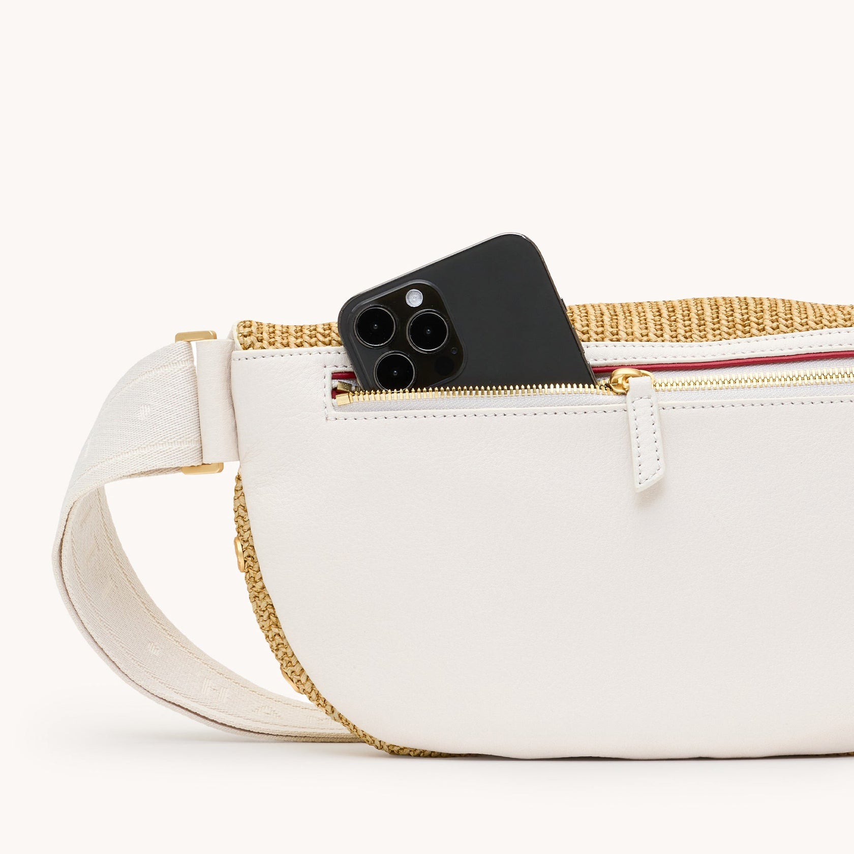 Charles Crossbody LRG-Calla Lilly Raffia – Grapevine