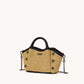 Paul Mini-Noir Smooth Raffia