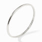 Silver-Havana Demi Bangle
