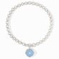 Silver Honeybee Demi Necklace