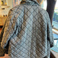 Denim Quilted Shirt Jacket