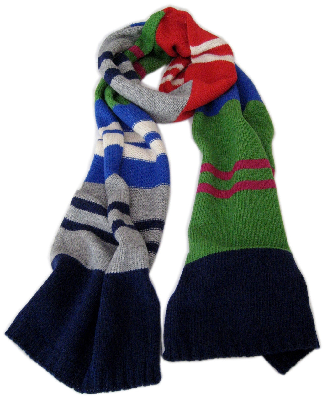 Stripe Cashmere/Wool Scarf