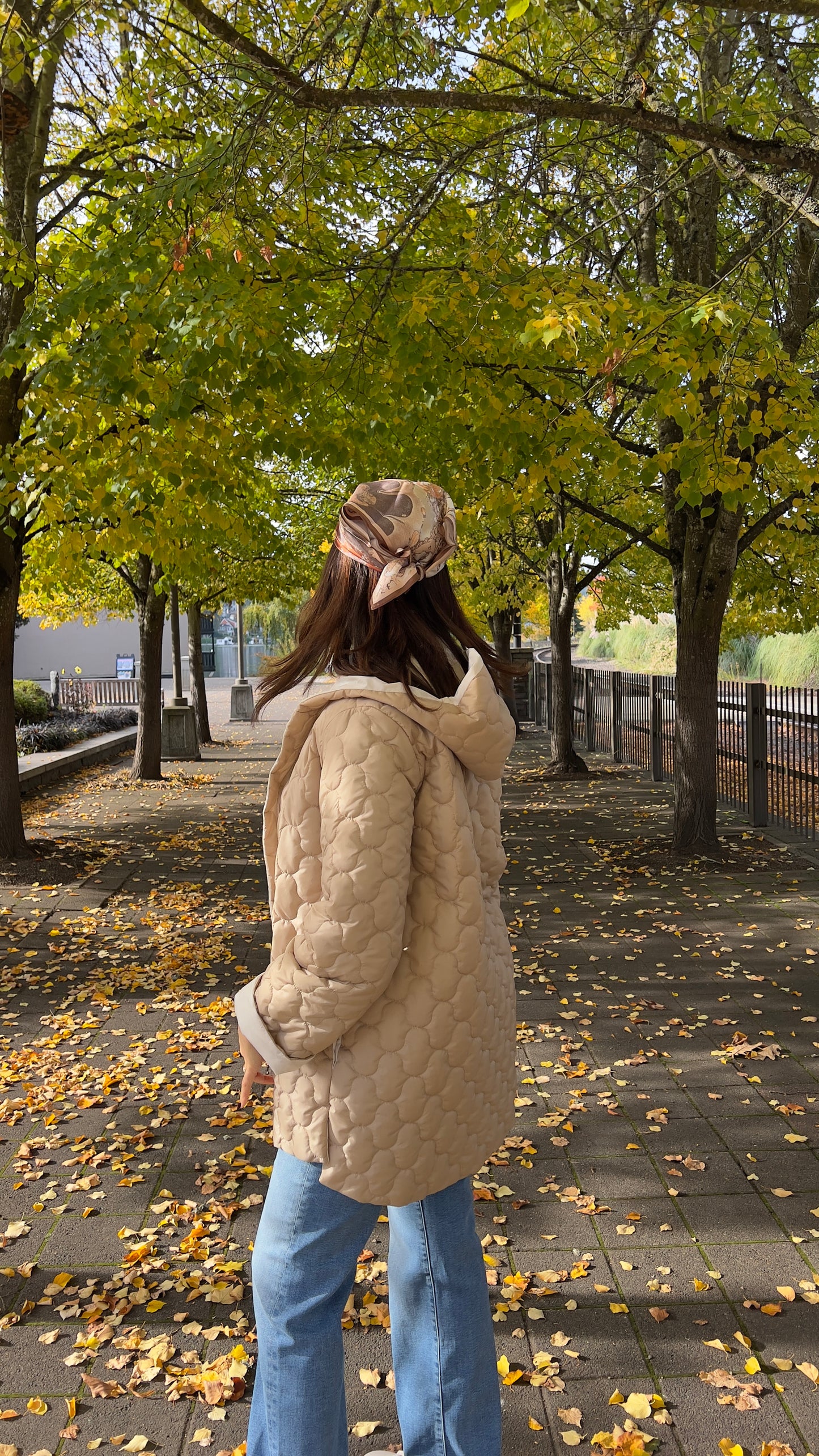 Aufeel 100% Real Mulberry Scarf