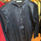 Silk Front Button-Up