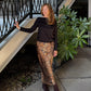 Go Long for it Skirt-Printed