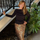 Go Long for it Skirt-Printed