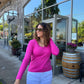 Rox Ribbed Vneck