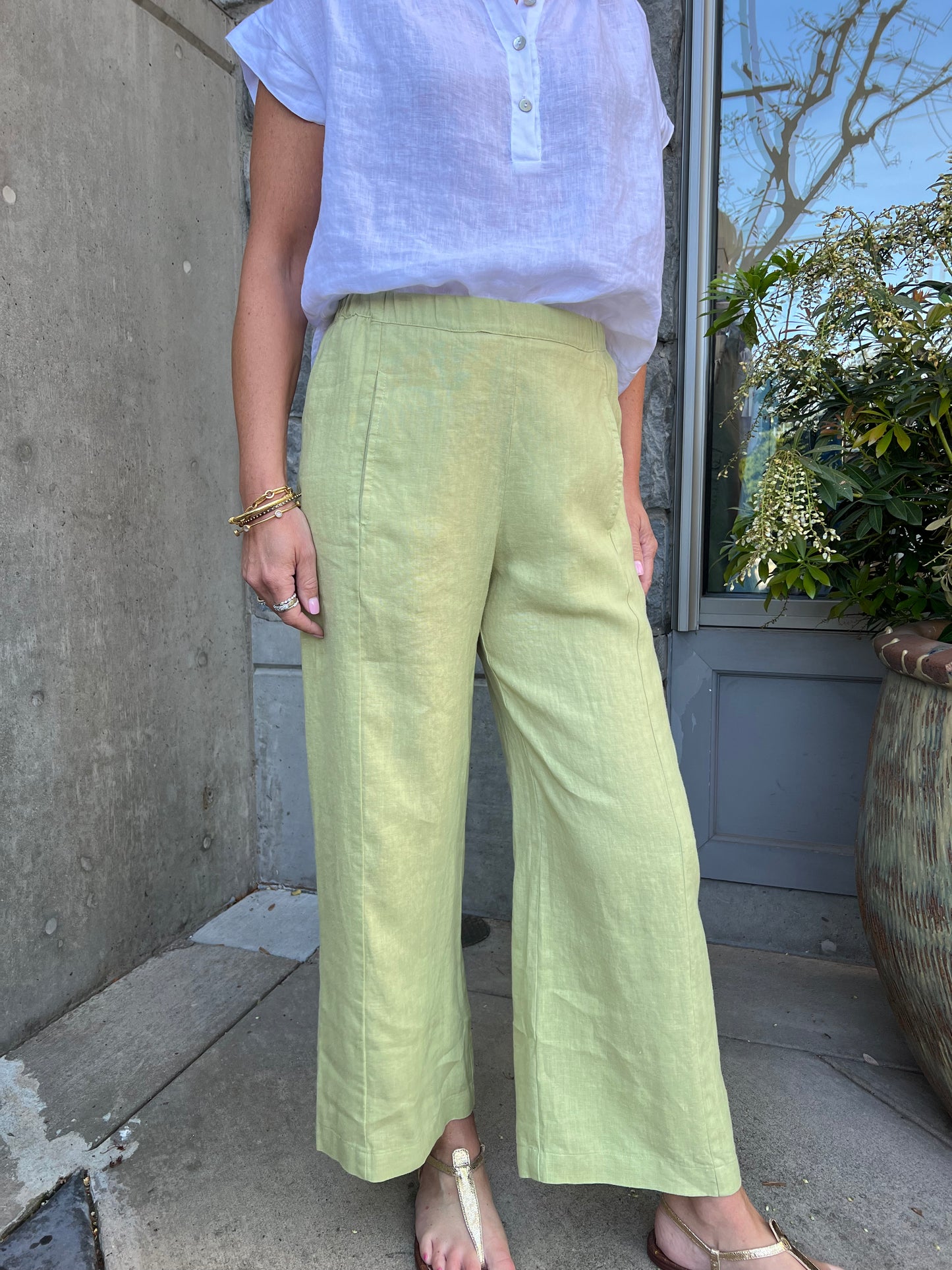 Linen Pant w/Pockets