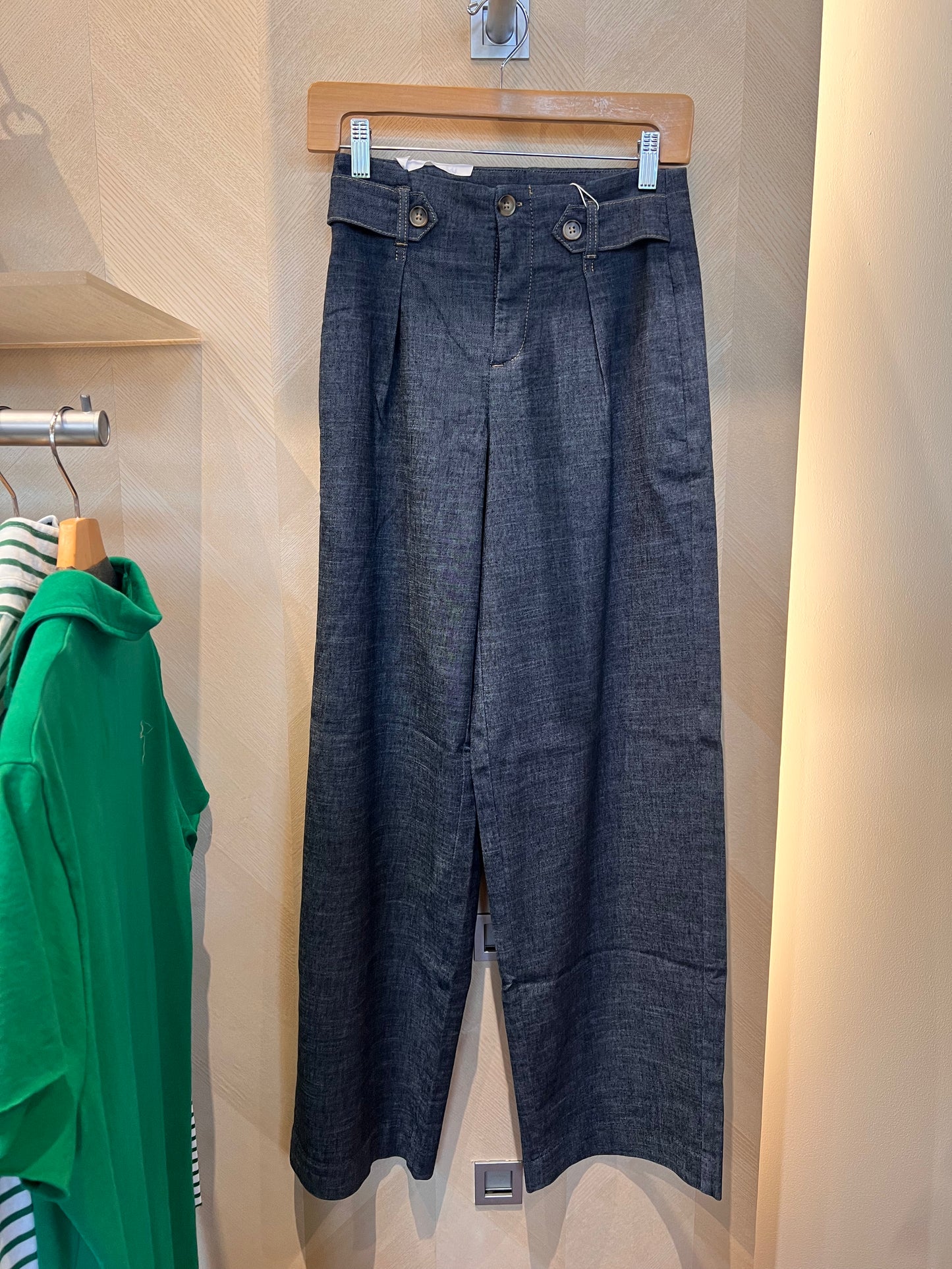 Sloan Tab Wide Leg