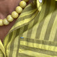 Small Beads Necklace-Lemon Marble