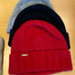 Cashmere Rolled Cuff Beanie