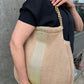 Sac Basic Small Stripe-Raffia Militare