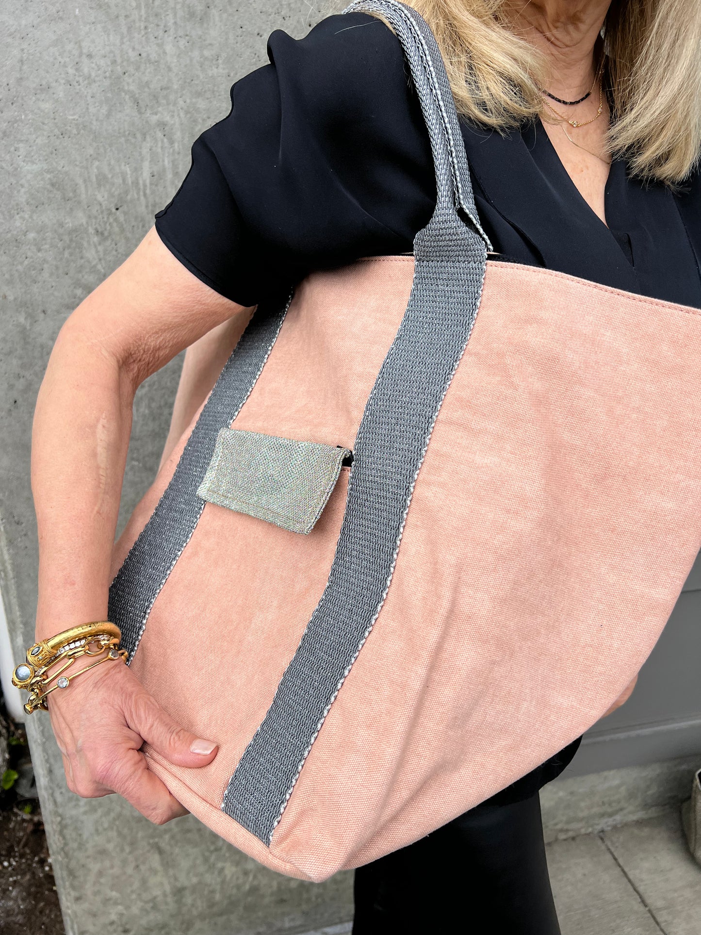 Sac Canvas-Pink