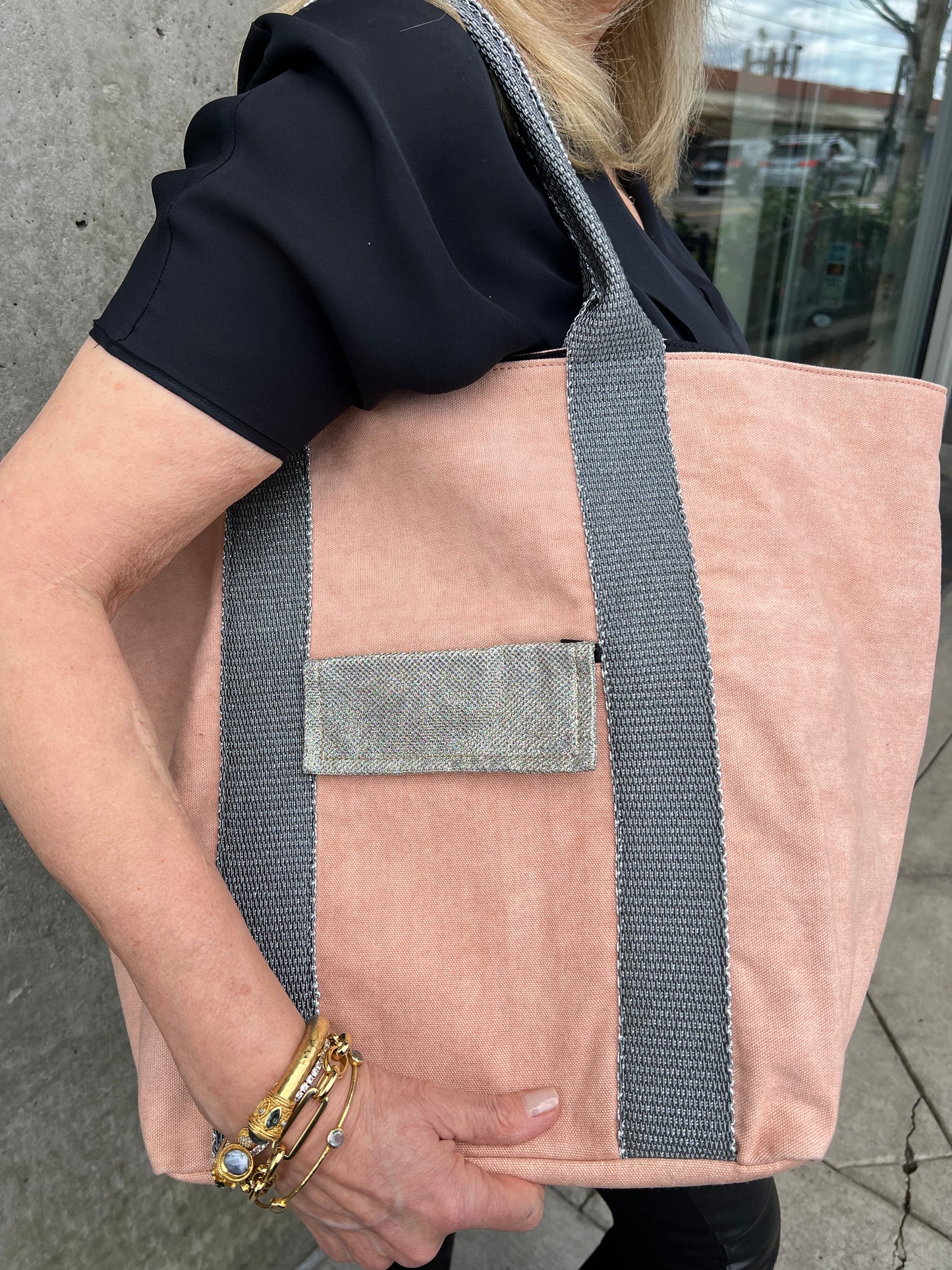 Sac Canvas-Pink