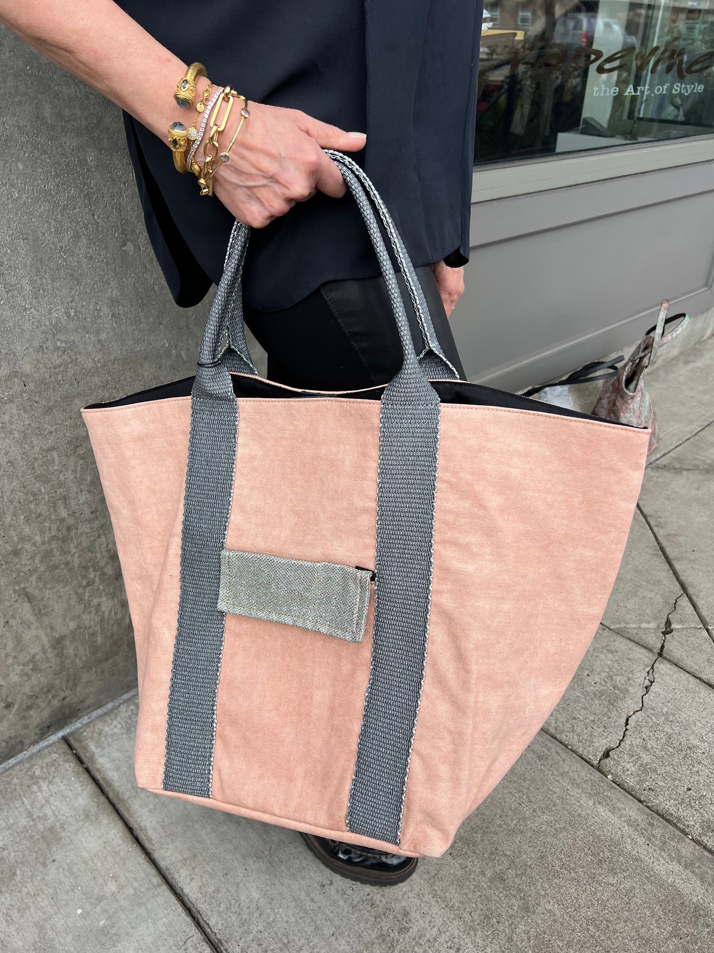 Sac Canvas-Pink