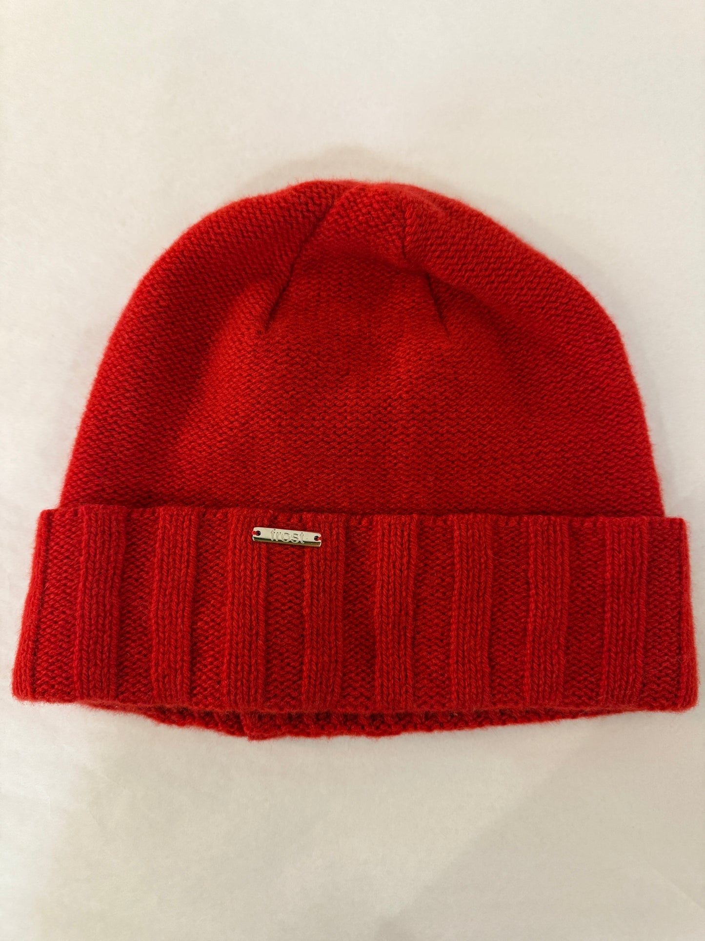 Cashmere Rolled Cuff Beanie