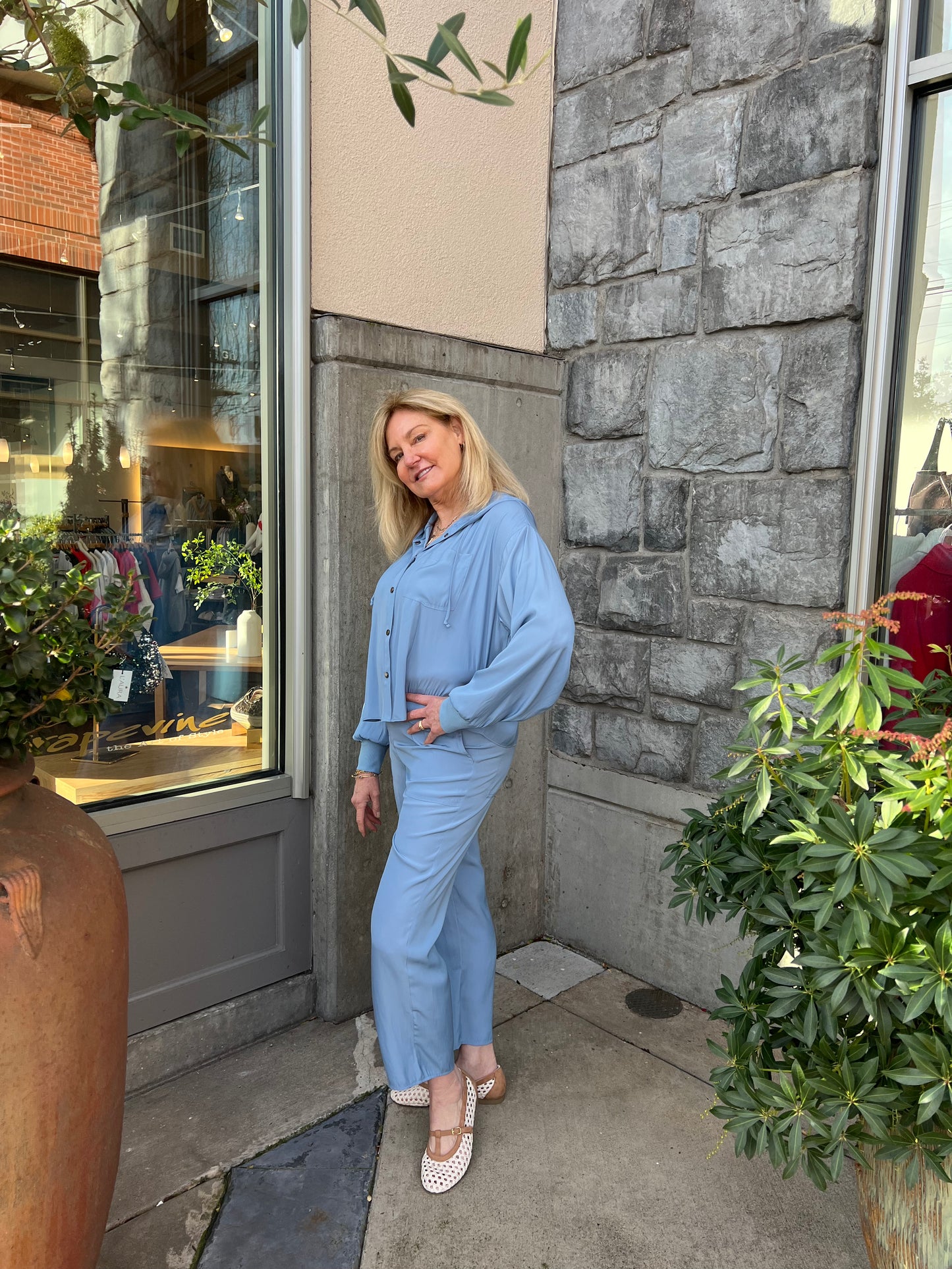 D Satin Combo Jogger