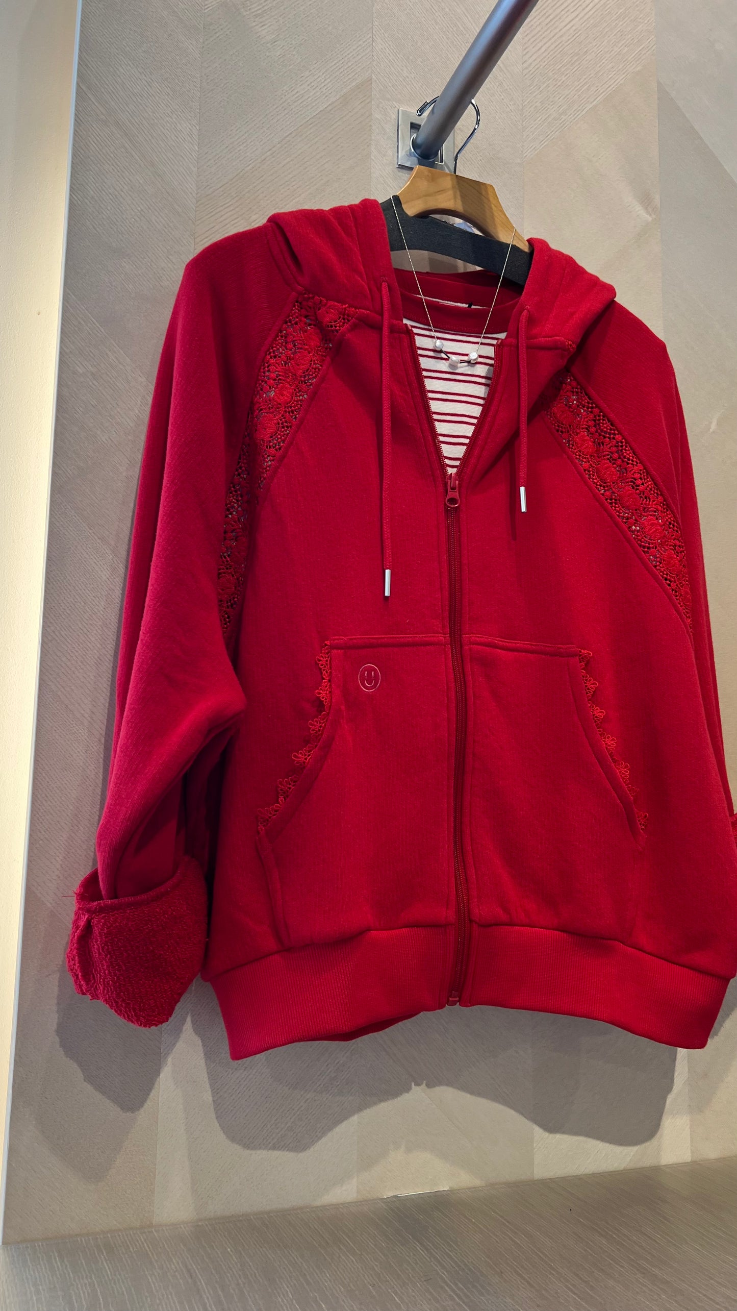 Lace Hoodie