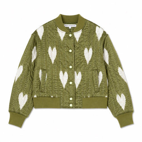 Ikat Heart Bomber