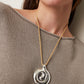Nico Mirror Pendant Rope Necklace