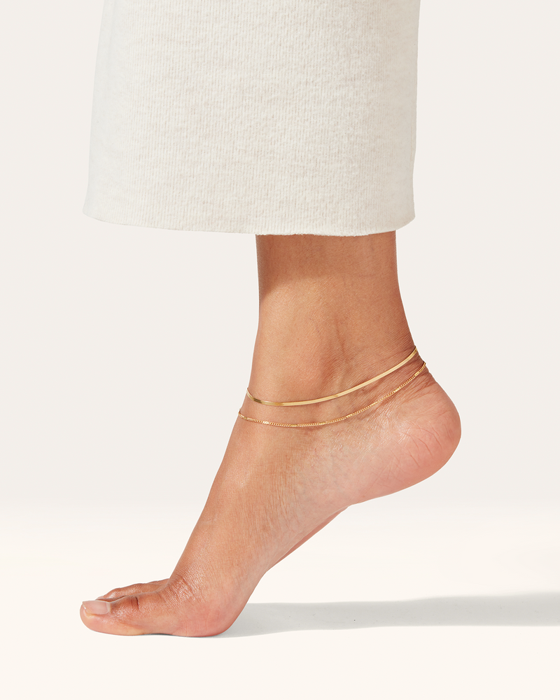 Surfside Anklet - Gold