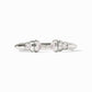 Silver Cannes Demi Cuff