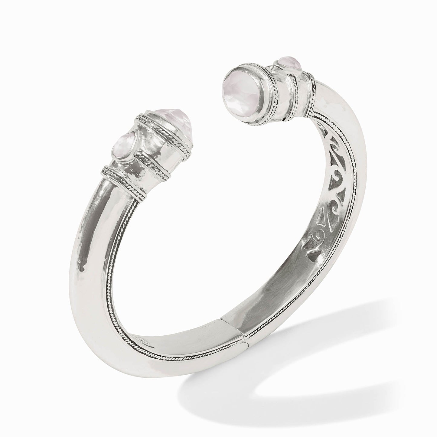 Silver Cannes Demi Cuff