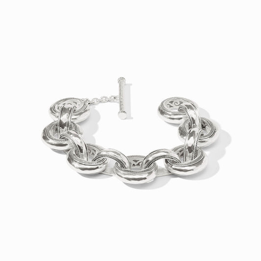 Cannes Demi Link Bracelet-Silver