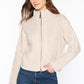 Luxe Cable Zip Cardigan