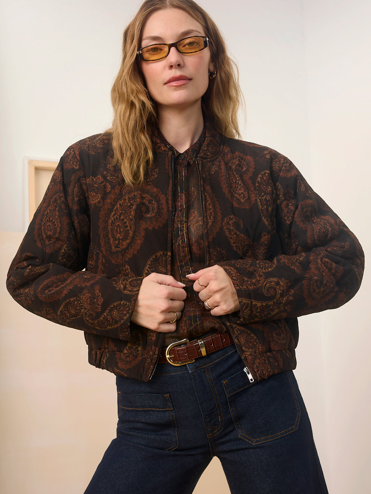 Empress Quilted Bomber