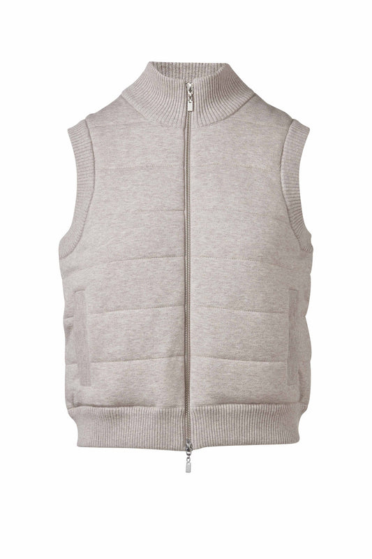 Quilted Zip Vest