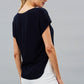 Short Sleeve V-Neck Hybrid Tee