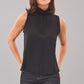 Sleeveless Mock Neck