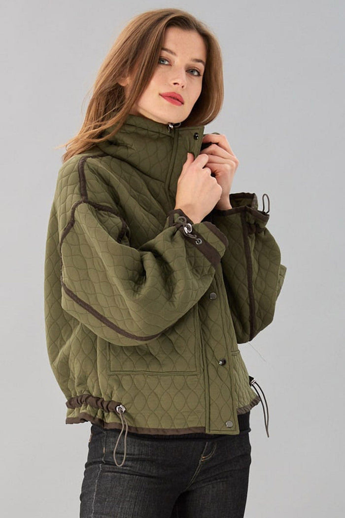 Quilted Utility Jacket