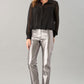 Metallic Vegan Leather Pant