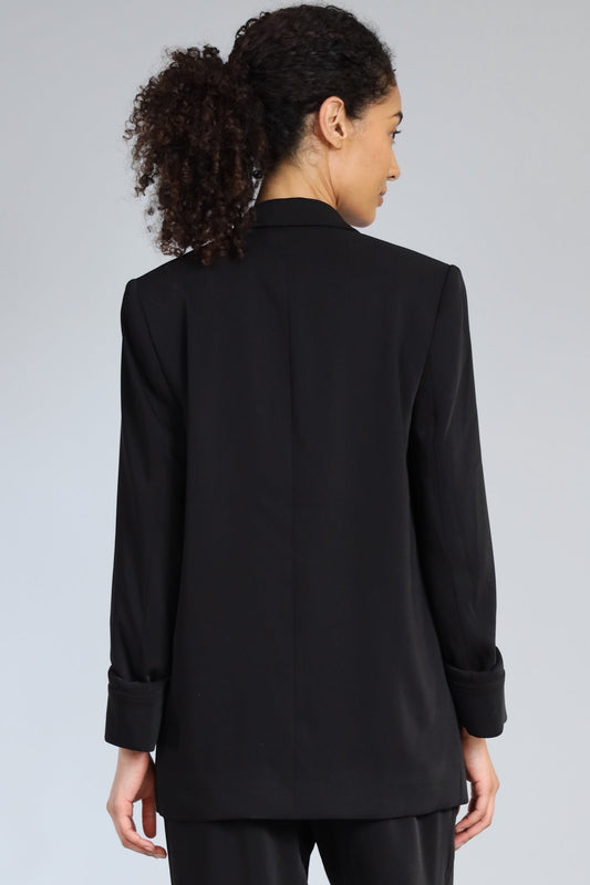 Button Cuff Blazer