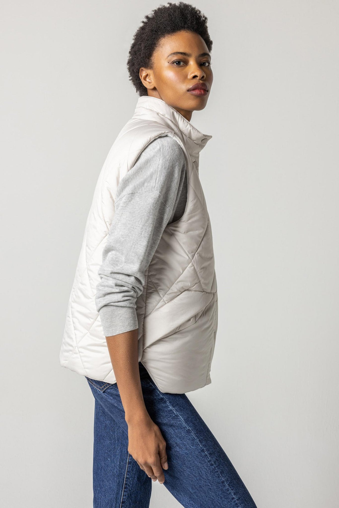 Reversible Snap Front Vest