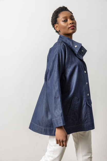 Denim Swing Jacket