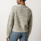 Ribbed Neck Raglan